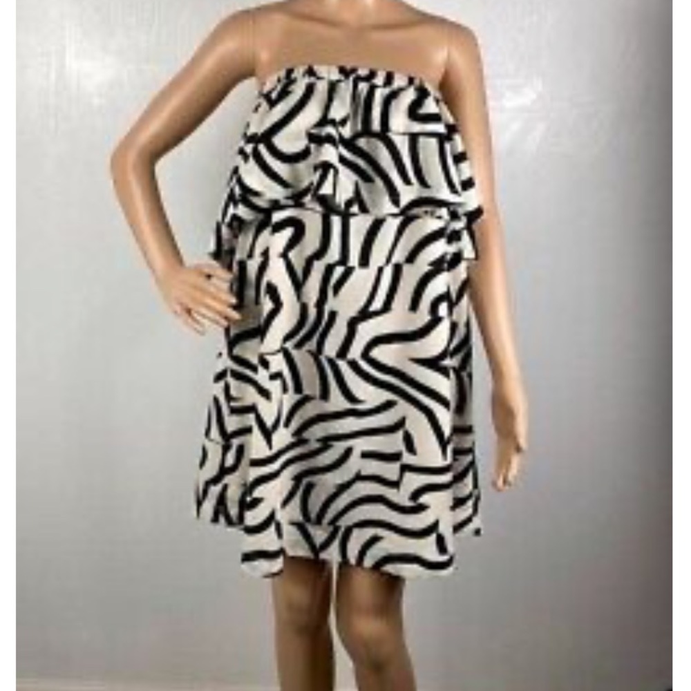 J.O.A strapless mini dress